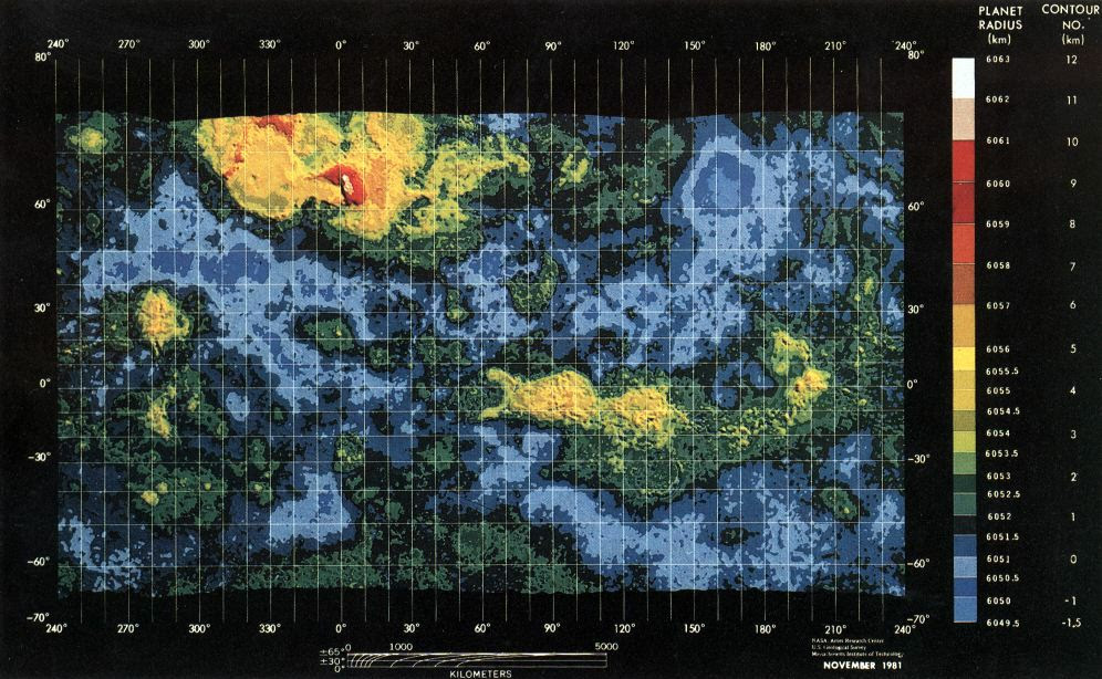 planetary geology map